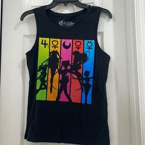 Sailor Moon tank top size small